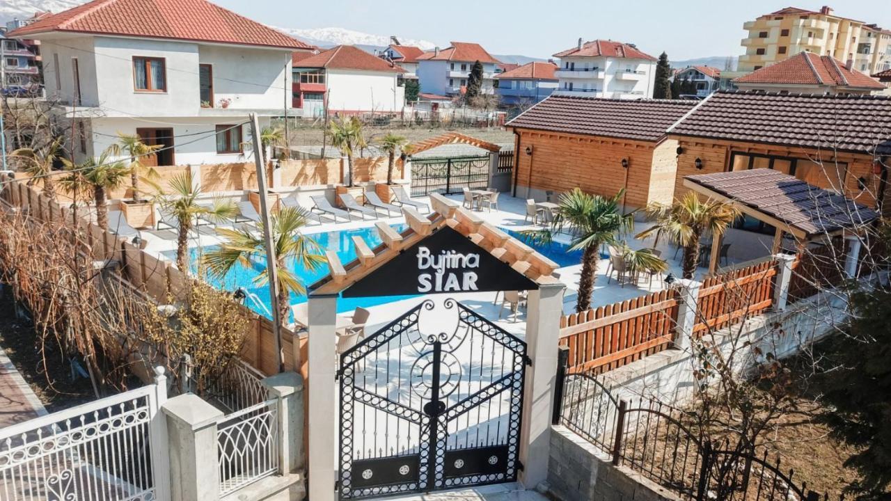 Hotel Bujtina Siar Pogradec Esterno foto