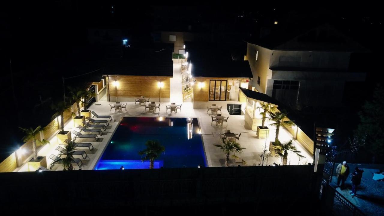 Hotel Bujtina Siar Pogradec Esterno foto
